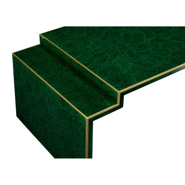 Chatsworth Malachite with Gold Coffee Table, image 2