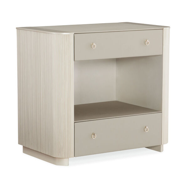 Classic Beige Lovely Nightstand, image 2