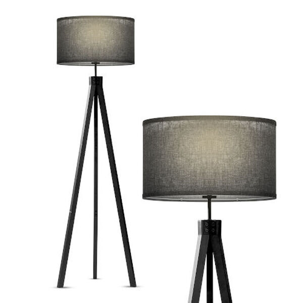 Eden Black LED Floor Lamp, image 1
