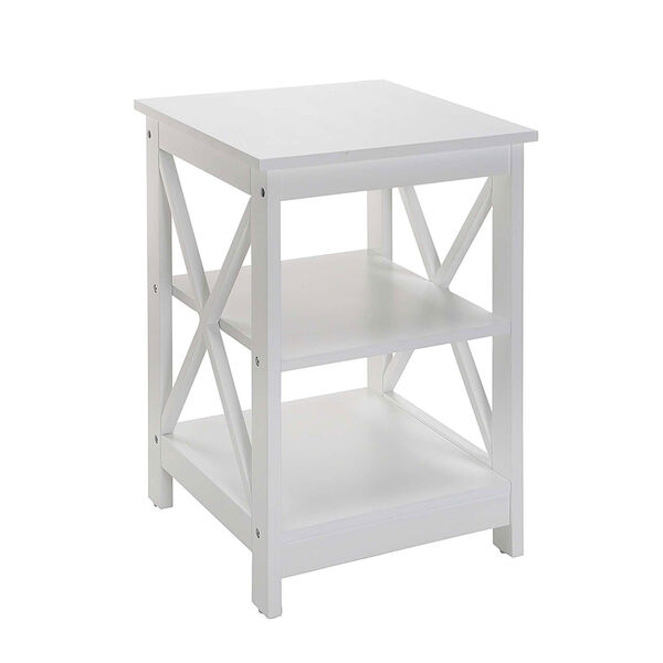 Oxford White End Table, image 5