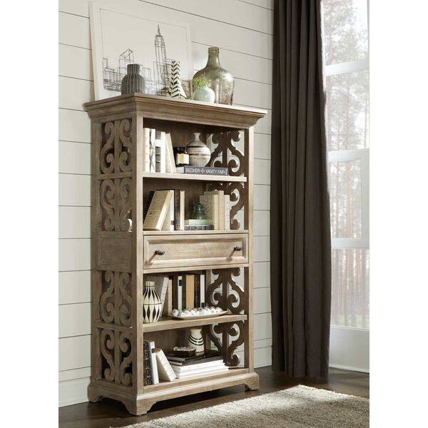 Tinley Park Dove Tail Grey Bookcase, image 2