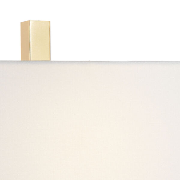Off White and Gray One-Light 6-Inch Keegan Lamp, image 3