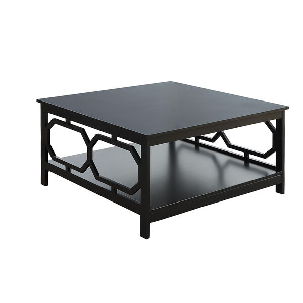 Selby Black Square 36-Inch Coffee Table, image 2