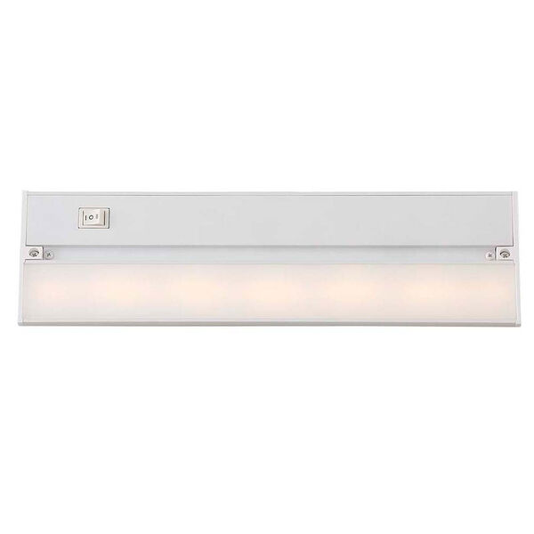 White 14-Inch LED Undercabinet Light, image 1