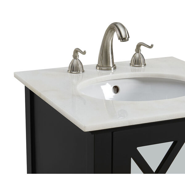 Luxe Black Vanity Washstand, image 6