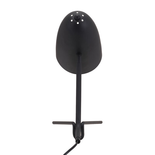 Jamison Matte Black One-Light Desk Lamp, image 5