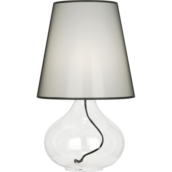 June Clear Glass Body One-Light Table Lamp, image 1