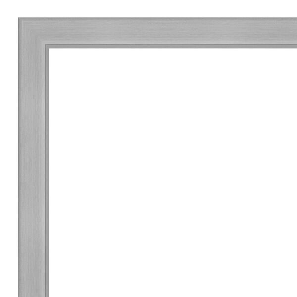Vista Brushed Nickel 27W X 63H-Inch Full Length Floor Leaner Mirror, image 2