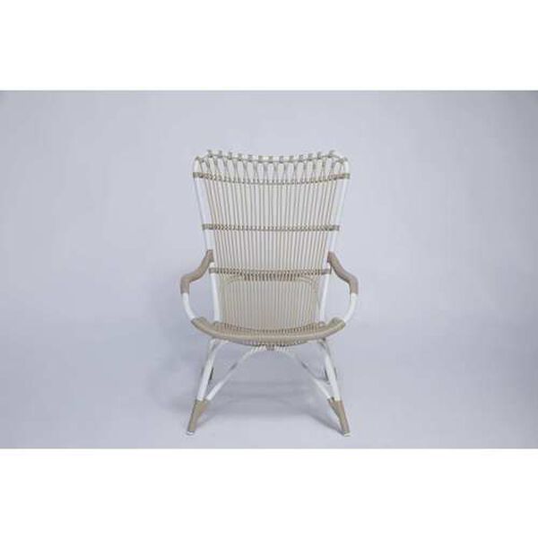 Monet Dove White Outdoor Highback Lounge Chair, image 9