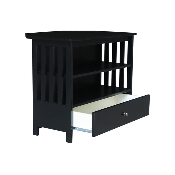 Black 35-Inch TV Stand, image 5