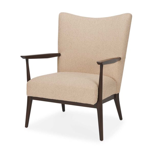 Argent Beige Boucle Accent Chair, image 1