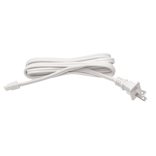 Vera White 60-Inch Undercabinet Cord and Plug, image 1