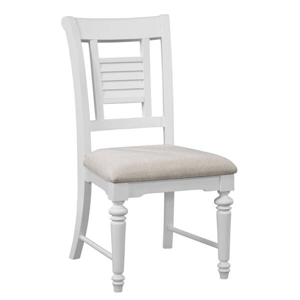 Eggshell White Cottage Traditions Dining Side Chair, Set of Two, image 2
