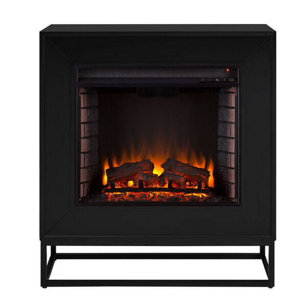 Frescan Black Electric Fireplace, image 2