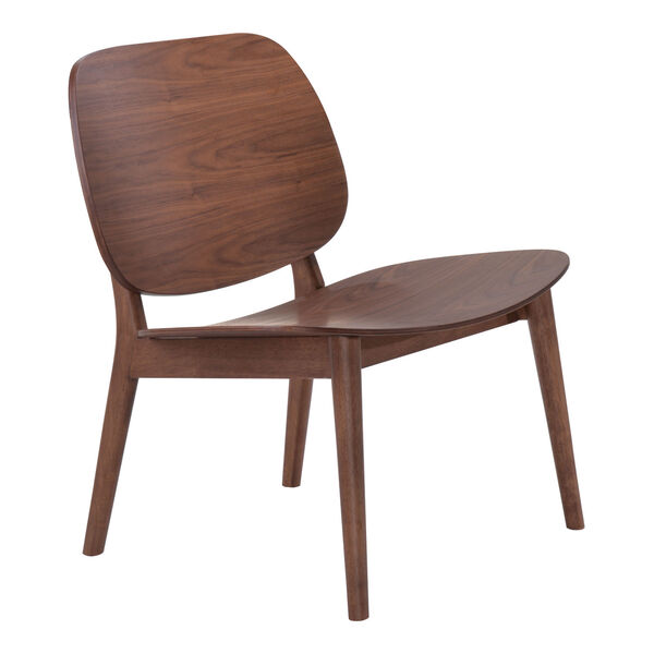 Priest Walnut Lounge Chair, image 1