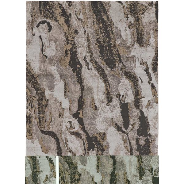 Vancouver Ivory Brown Taupe Area Rug, image 1