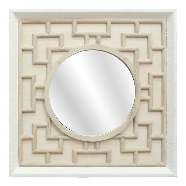 Finbar White Wall Mirror, image 5