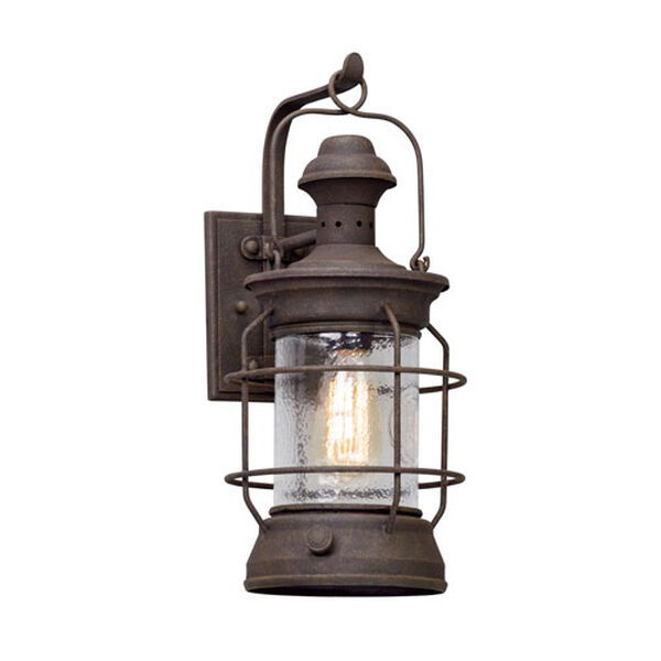 Layhill Rust 18-Inch One-Light Outdoor Wall Lantern, image 1