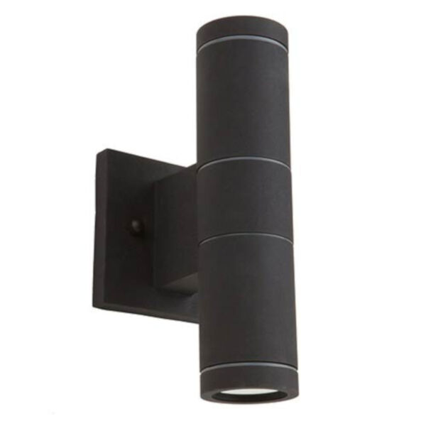 Pax Black Two-Light Outdoor Wall Sconce, image 1