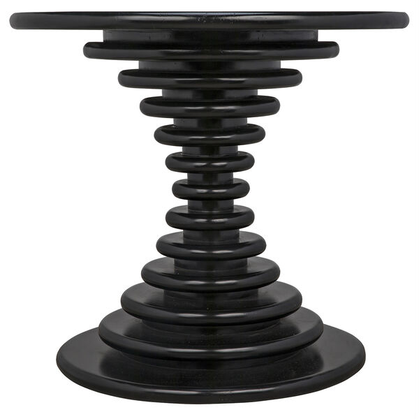 Scheiben Hand Rubbed Black Side Table, image 2