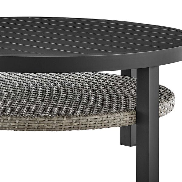 Aileen Black Outdoor Coffee Table, image 3
