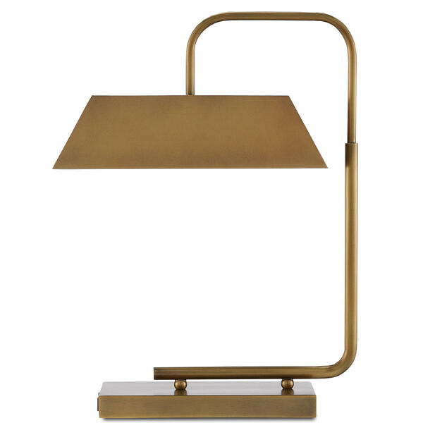 Hoxton Light Antique Brass Two-Light Table Lamp, image 2