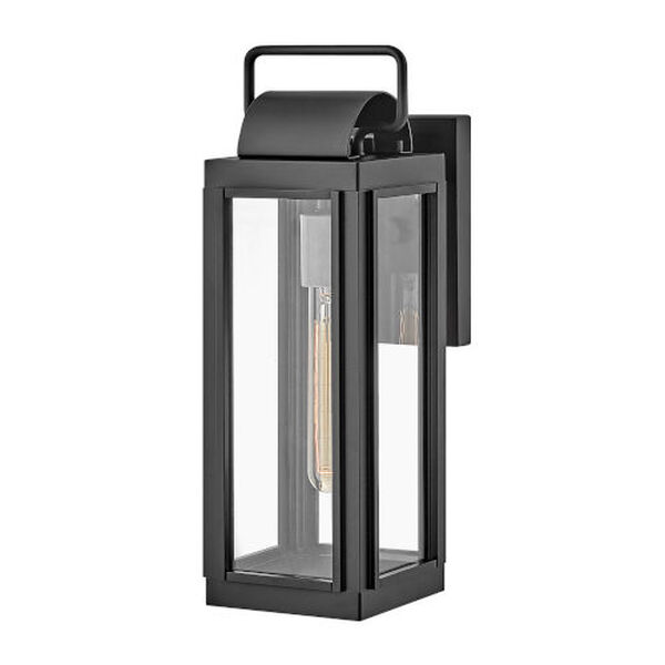Sag Harbor Black 16-Inch One-Light Outdoor Wall Mount, image 2