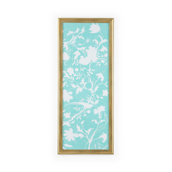 Gold Graphic Chinoiserie II Wall Art, image 1