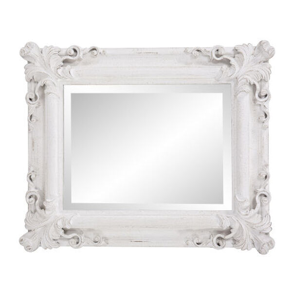 Edwin Weathered White Mirror, image 5