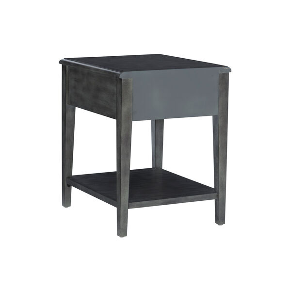 Aubrey Distressed Gray Side Accent Table, image 7