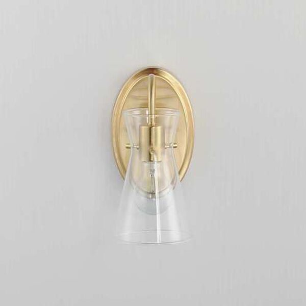 Ava Natural Aged Brass One-Light Wall Sconce, image 2