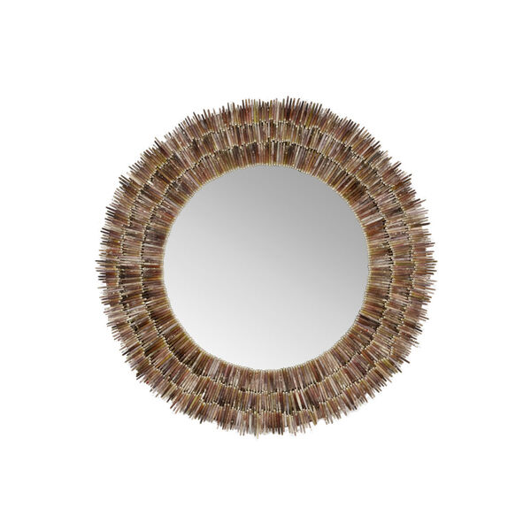 Natural Urchin Spine Wall Mirror, image 1
