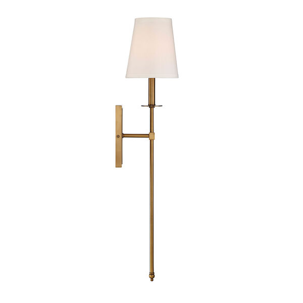Linden Warm Brass Seven-Inch One-Light Wall Sconce, image 3