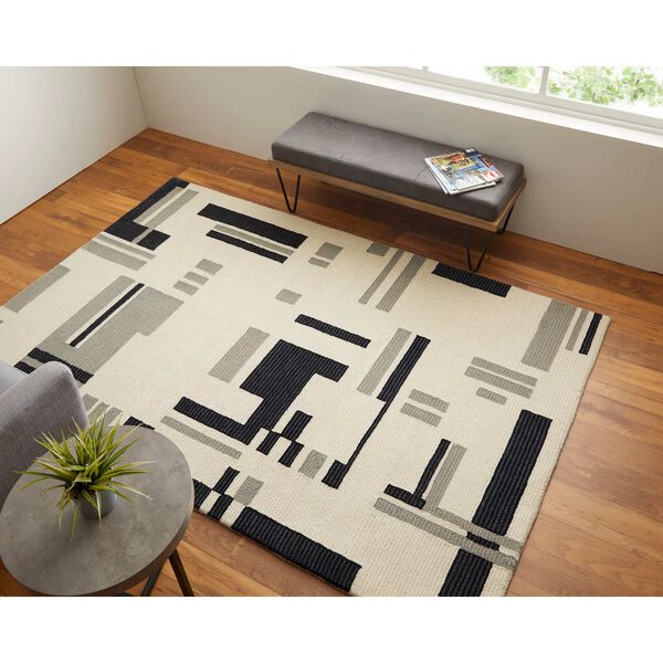 Maguire Ivory Taupe Area Rug, image 4