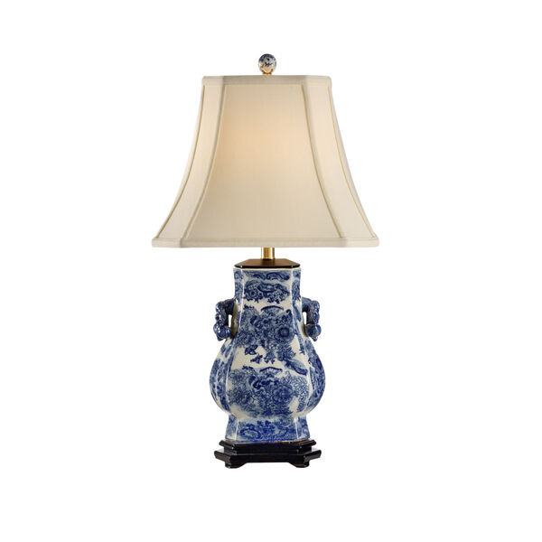 Blue Tang Blue and White Table Lamp, image 1