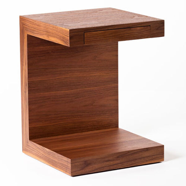 Nicollet Walnut Side Table, image 1