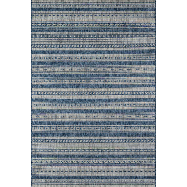 Villa Tuscany Blue Rectangular: 7 Ft. 10 In. x 10 Ft. 10 In. Rug, image 1