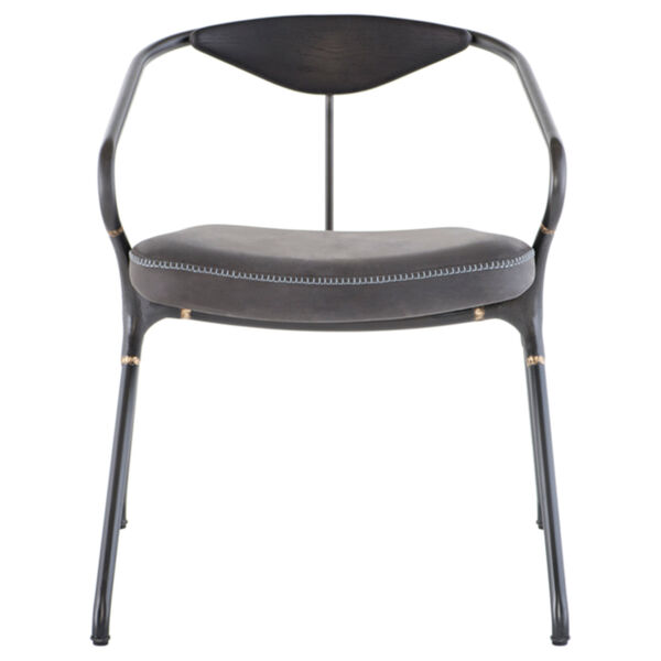 Akron Storm Black Dining Chair, image 2