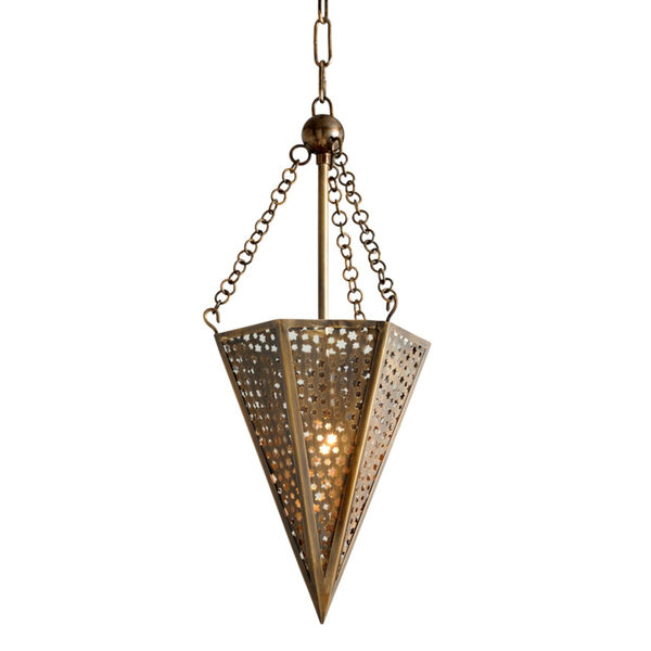 Star Of The East Old World Bronze 10-Inch One-Light Pendant, image 1