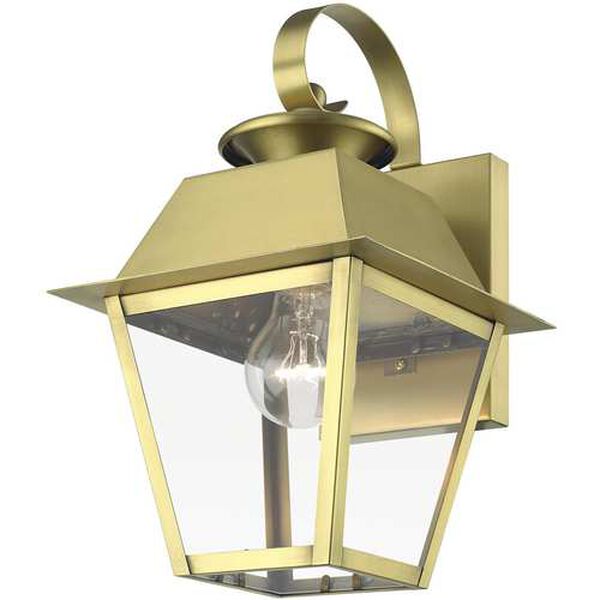 Wentworth One-Light Outdoor Small Wall Lantern, image 3