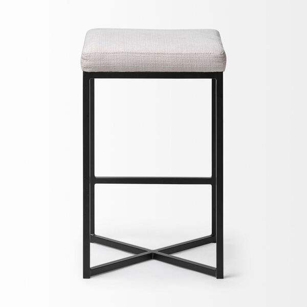 Frodo Black and White Counter Height Stool, image 5