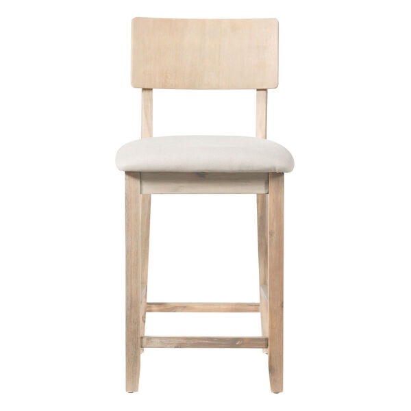 Cole Gray Wash 24-Inch Counter Stool, image 3