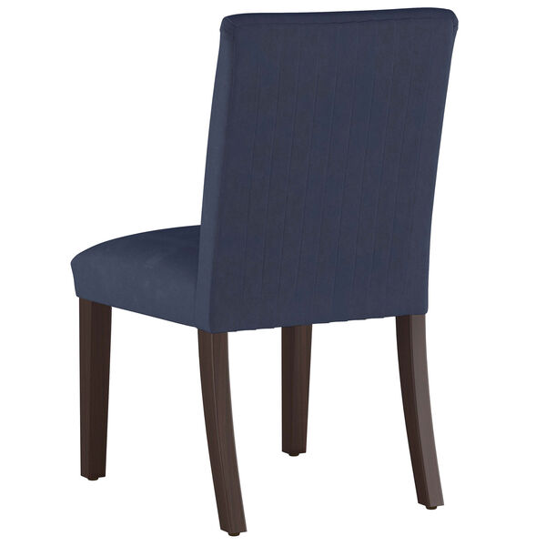 Velvet Ink 37-Inch Pleated Dining Chair, image 4