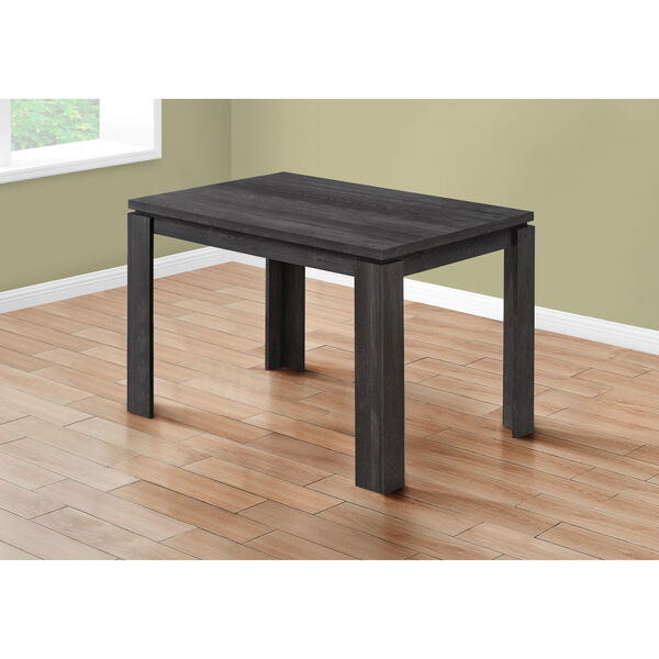 Black 47-Inch Dining Table, image 3