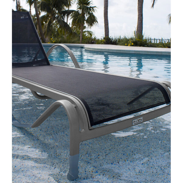 Ultra Canvas Aruba Chaise Lounge with Cushion, image 3