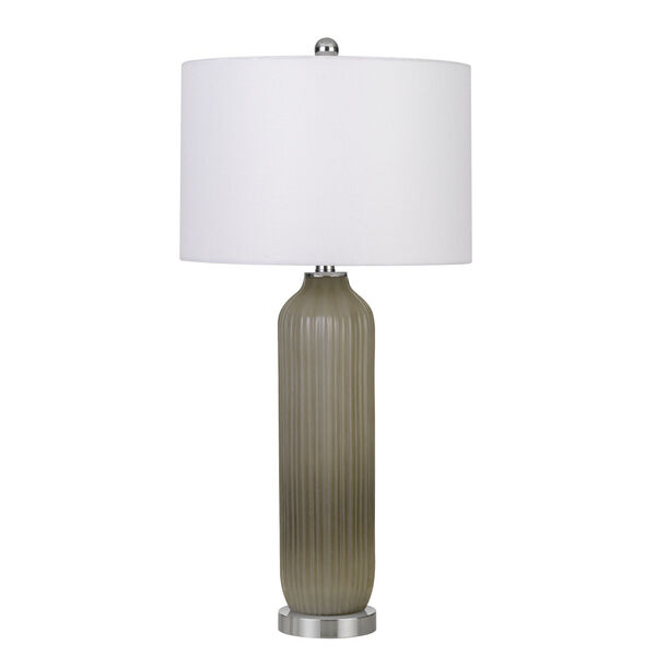 Catalina Gray and White One-Light Table lamp, image 1