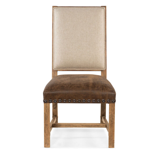 Big Sky Vintage Natural and Cream Side Chair, image 4
