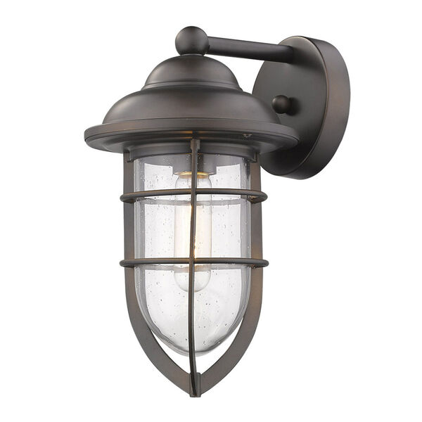 Dylan Oil Rubbed Bronze One-Light Outdoor Wall Mount, image 2