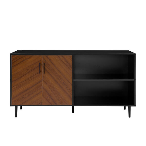 Solid Black TV Stand, image 2