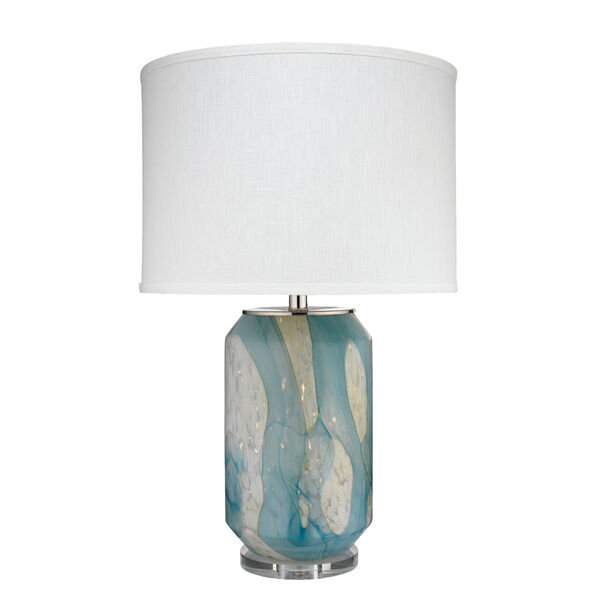 Helen Pale Blue One-Light Table Lamp, image 1